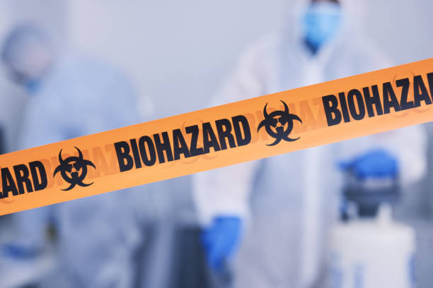 Professional Blood Cleanup technician working in Sioux Center, IA